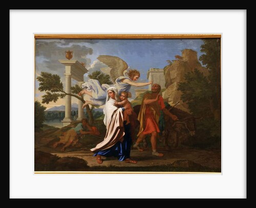 The Flight to Egypt, 1657 by Nicolas Poussin