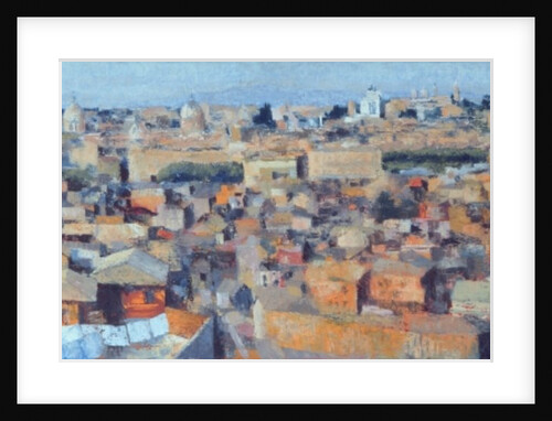 Rome, View from the Spanish Academy on the Gianicolo, 1968 by Izabella Godlewska de Aranda