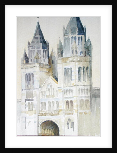 Main Entrance of The Natural History Museum, London, Daytime, 1994 by Izabella Godlewska de Aranda