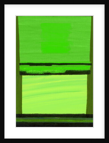 Kensington Gardens Series: Green on Green by Izabella Godlewska de Aranda