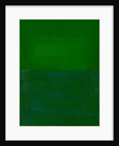 Space, Time, Motion, Green, 2010 by Izabella Godlewska de Aranda