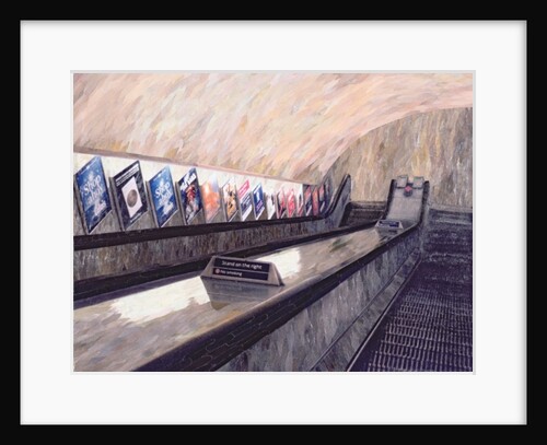 A Busker Somewhere Near, 1999 by Ellen Golla