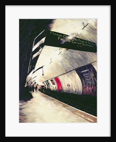 Please Check the front of the Train, 1998 by Ellen Golla