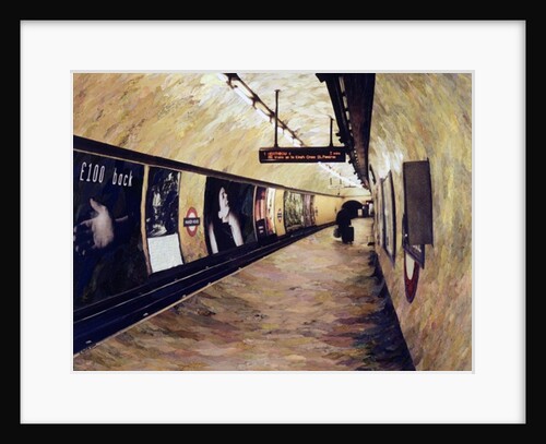 All Trains Go To King's Cross St Pancras, 2004 by Ellen Golla