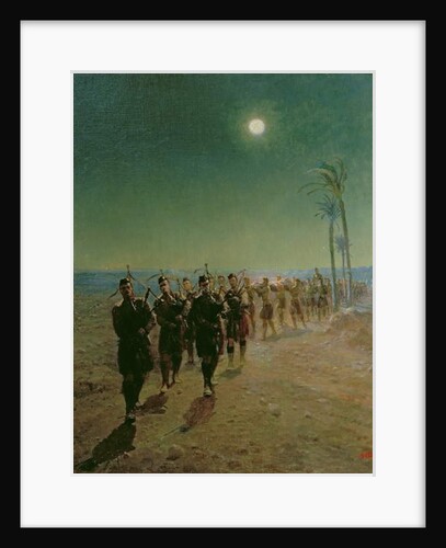 A 'Lament' in the Desert, 1925 by Lady Butler