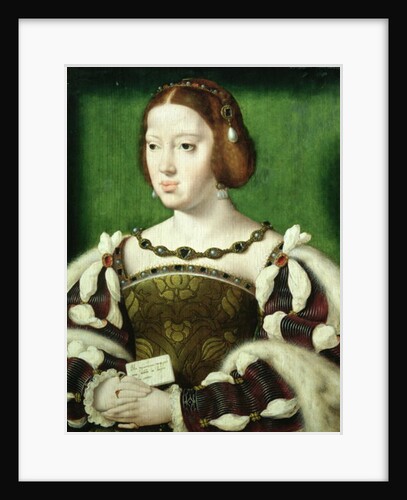 Queen Eleanor of France by Joos van Cleve