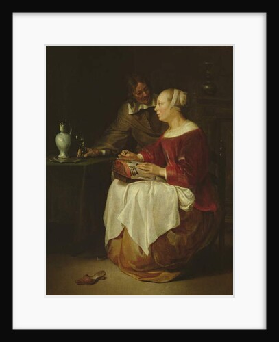 The Lacemaker by Gabriel Metsu
