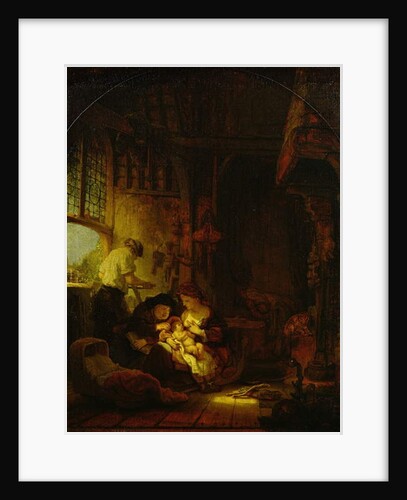 The Carpenter's Shop, 1640 by Rembrandt Harmensz. van Rijn
