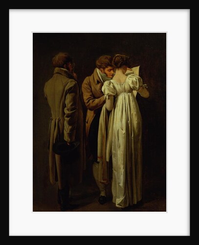 The Amateur Print Collectors by Louis Leopold Boilly