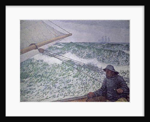 The Man at the Tiller, 1892 by Theo van Rysselberghe