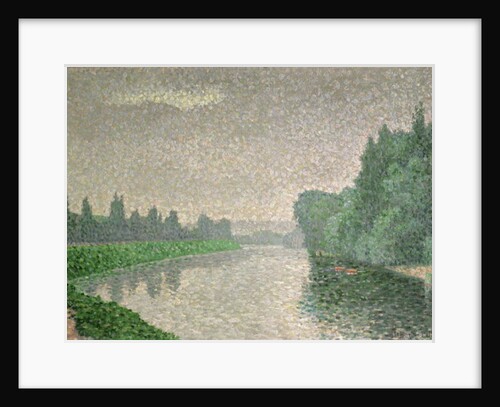 The Marne at Dawn, 1888 by Albert Dubois-Pillet