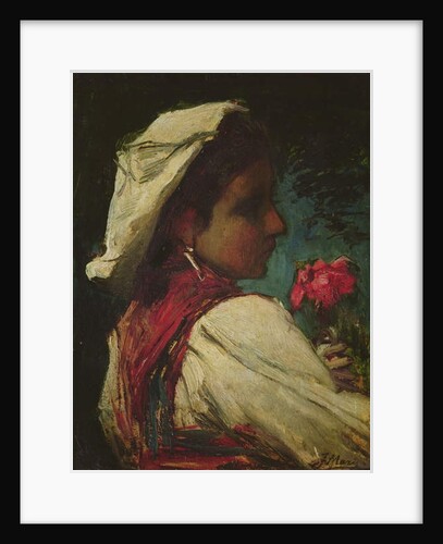 Italian Girl, c.1866 by Jacob Henricus or Hendricus Maris