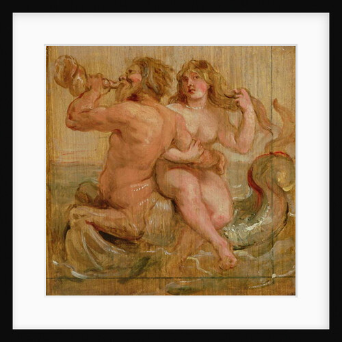 Nereid and Triton, 1636 by Peter Paul Rubens