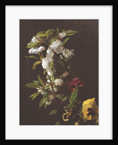 Flowers, 1876 by Ignace Henri Jean Fantin-Latour
