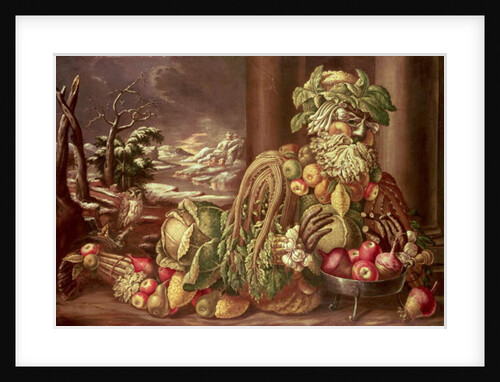 Winter by Giuseppe Arcimboldo