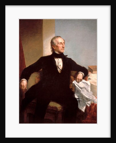 Official Portrait of President John Tyler by George P. A. Healy, 1859 by George Peter Alexander Healy