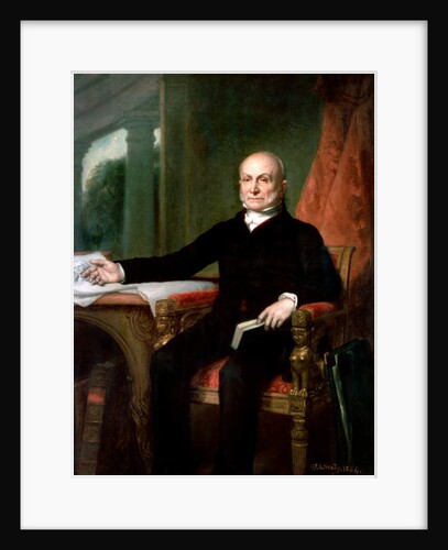 Official Portrait of President John Quincy Adams by George P.A. Healy, 1858 by George Peter Alexander Healy