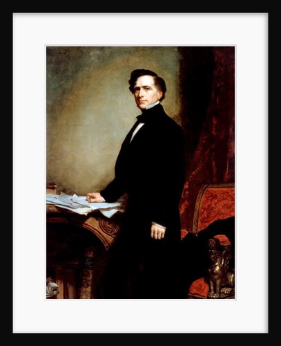 Portrait of President Franklin Pierce, 1858 by George Peter Alexander Healy