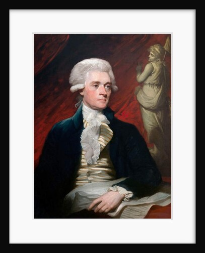 Portrait of Thomas Jefferson, 1786 by Mather Brown
