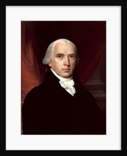 Portrait of James Madison, 1816 by American School