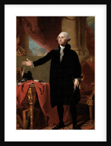 Portrait of George Washington, 1779 by Gilbert Stuart