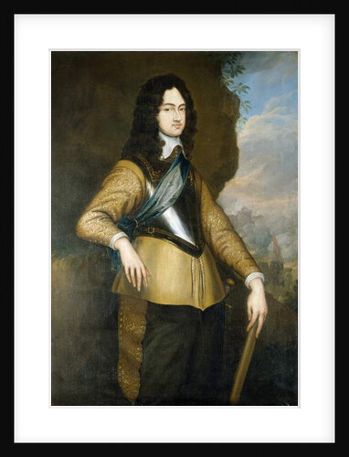 King Charles II as a Young Man by English School