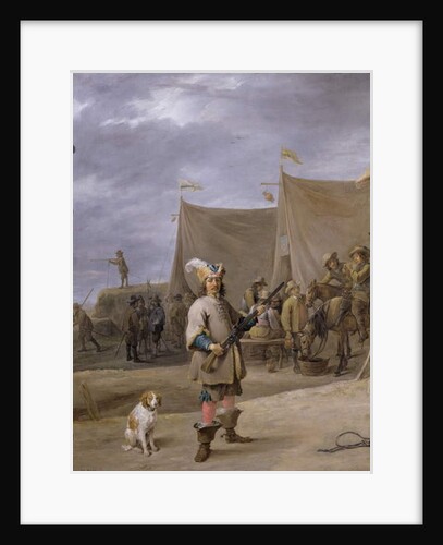 Soldier, 1640 by David the Elder Teniers