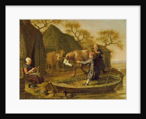 Cattle being Loaded into a Small Boat by Paulus Potter