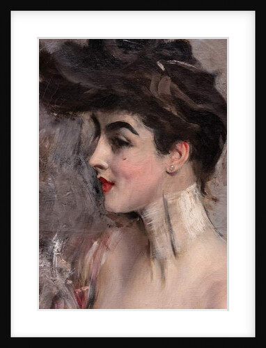 Madame X with a pearl collier, detail, 1904 by Giovanni Boldini