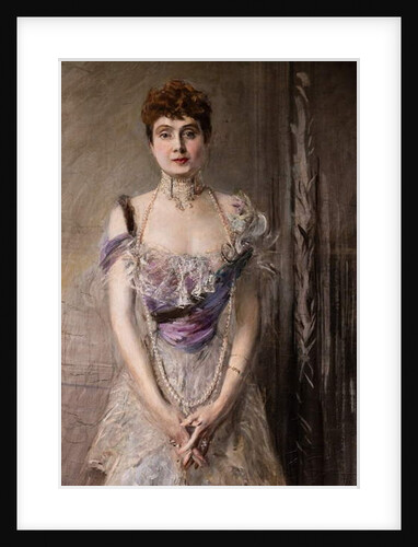 Princess Eulalia of Spain, detail, 1898 by Giovanni Boldini