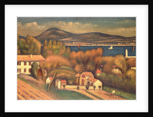 St Tropez, 1925 by Mark Gertler
