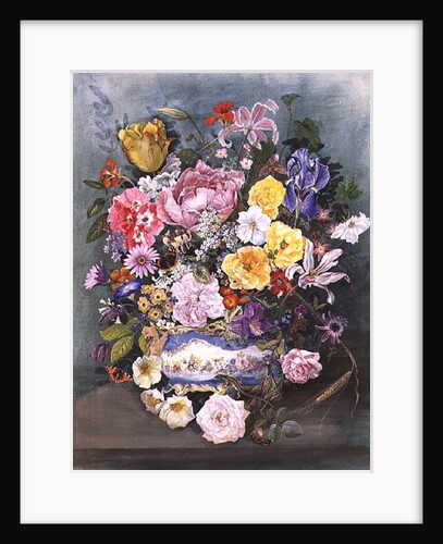 Flowers in a Sevres Jardiniere by John Gubbins