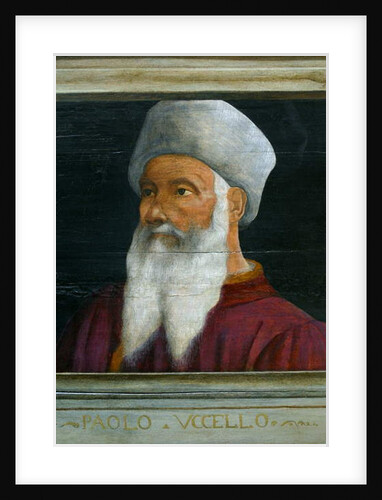 Cassone with 5 portraits of the Masters of the Florentine Renaissance by Anonymous