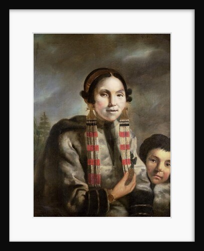 Portrait of Micoc and her Son Tootac, c.1769 by John Russell