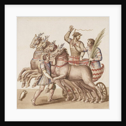 Ms Gen 1496 Plate CXIII Gladiators, 1674 by Pietro Santi Bartoli