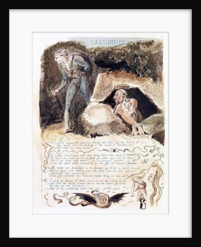 Illustration from 'Europe: a Prophecy', Lambeth, 1794 by William Blake