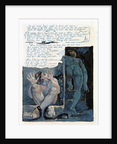 Illustration from 'Europe: a Prophecy', Lambeth, 1794 by William Blake