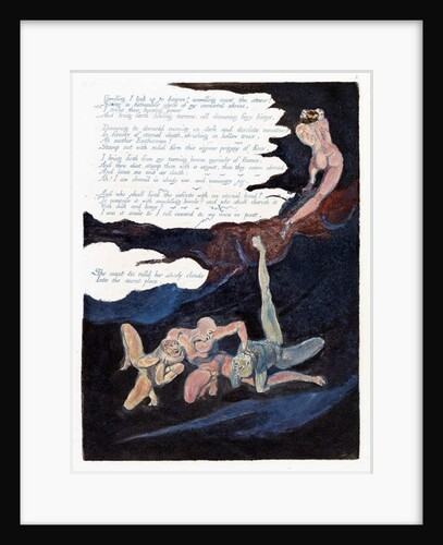 Illustration from 'Europe: a Prophecy', Lambeth, 1794 by William Blake