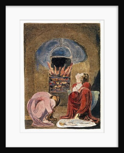 Illustration from 'Europe: a Prophecy', Lambeth, 1794 by William Blake