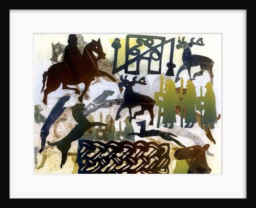 Pictish symbols and Lacing by Gloria Wallington