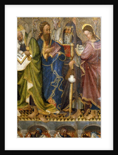 Picardy 082 - Laon - Museum - “” The Apotres”” - Master of the Hours of Rohan - oil painting on 15th century oak by Anonymous