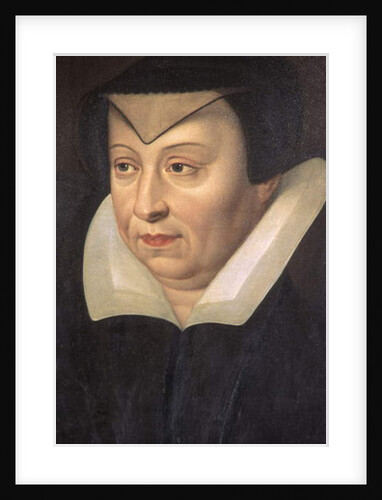 Indre & Loire N* 025 - Chateau d'Azay-le-Rideau - Room N* 4 - Portrait of Catherine de Medicis by Anonymous