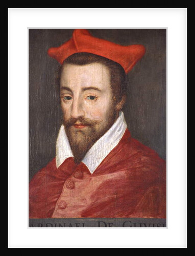 Portrait of the Cardinal of Guise by Anonymous