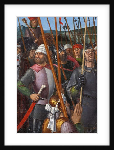 Detail of the altarpiece of the crucifixion by Anonymous