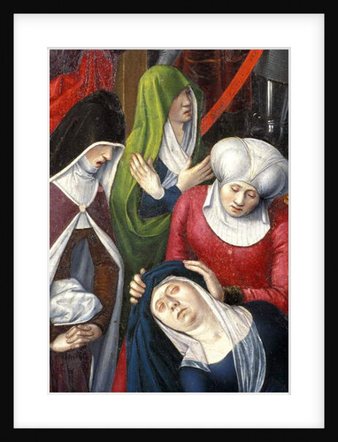 Detail of the altarpiece of the crucifixion by Anonymous