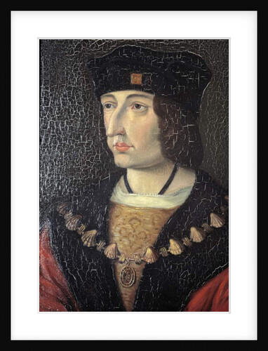 Indre & Loire N* 184 - Chateau de Loches - Portrait of Charles VIII by Anonymous