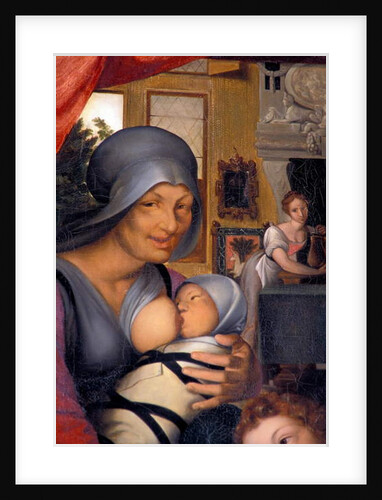 La dame au bain by Anonymous