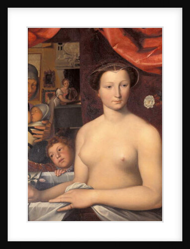 Indre & Loire N* 328 - Chateau d'Azay-le-Rideau - salle 4 "" la Dame au bain" detail by Anonymous