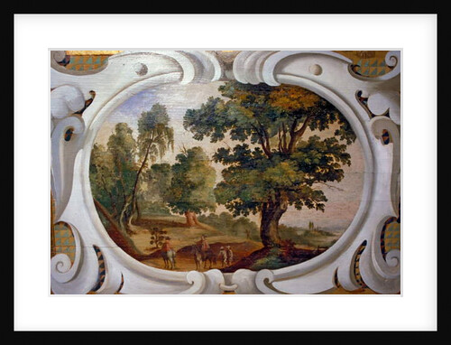 Loire Atlantique N* 043 - Chateau de Haute Goulaine - Painted wood by Anonymous