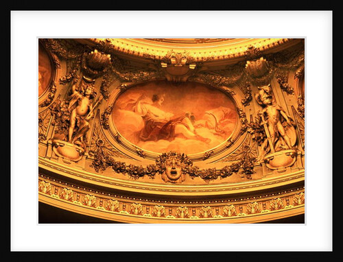 France - Departement du Nord - Lille - Detail of the ceiling of the Opera by Anonymous